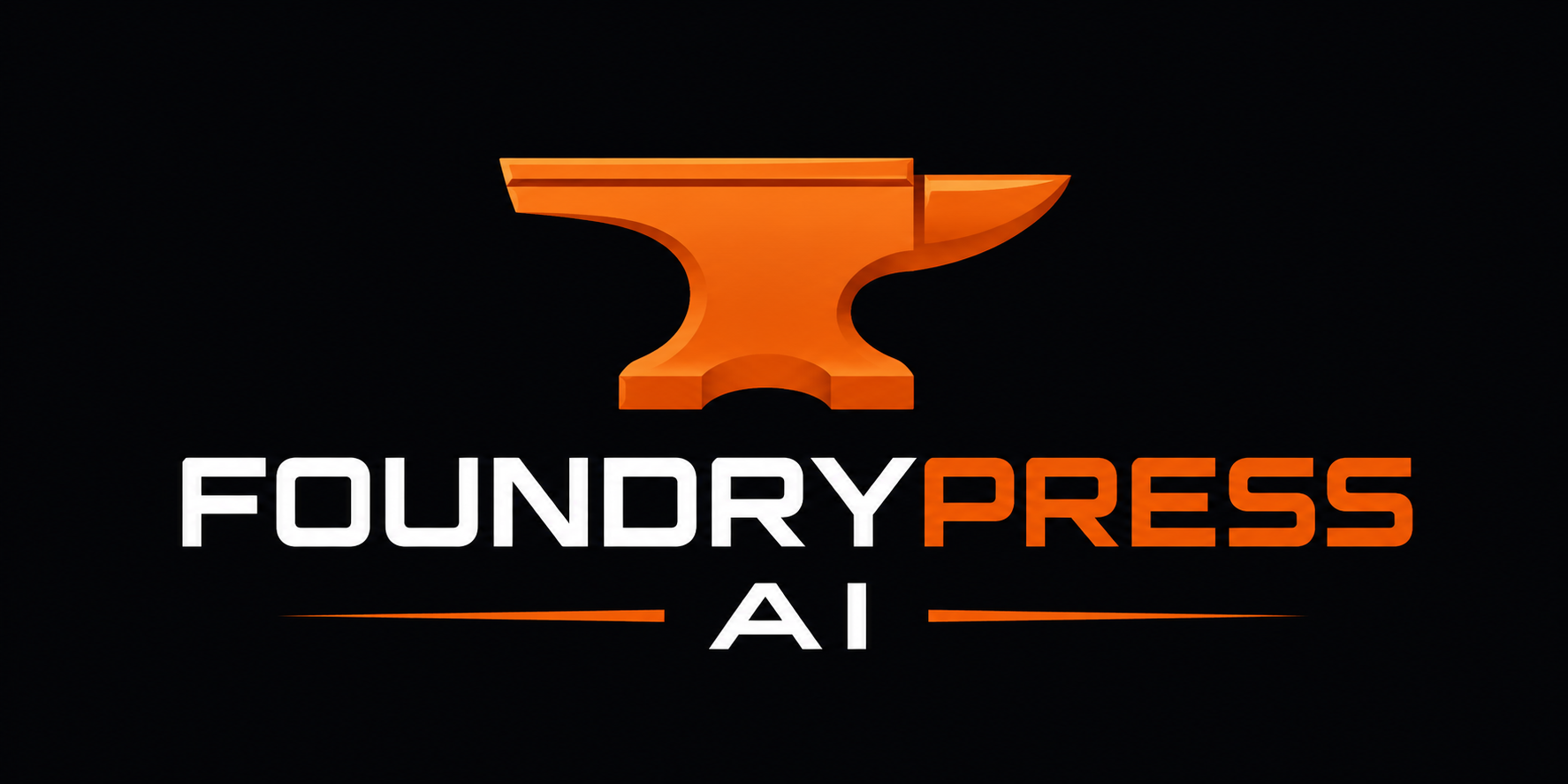 FoundryPress AI anvil